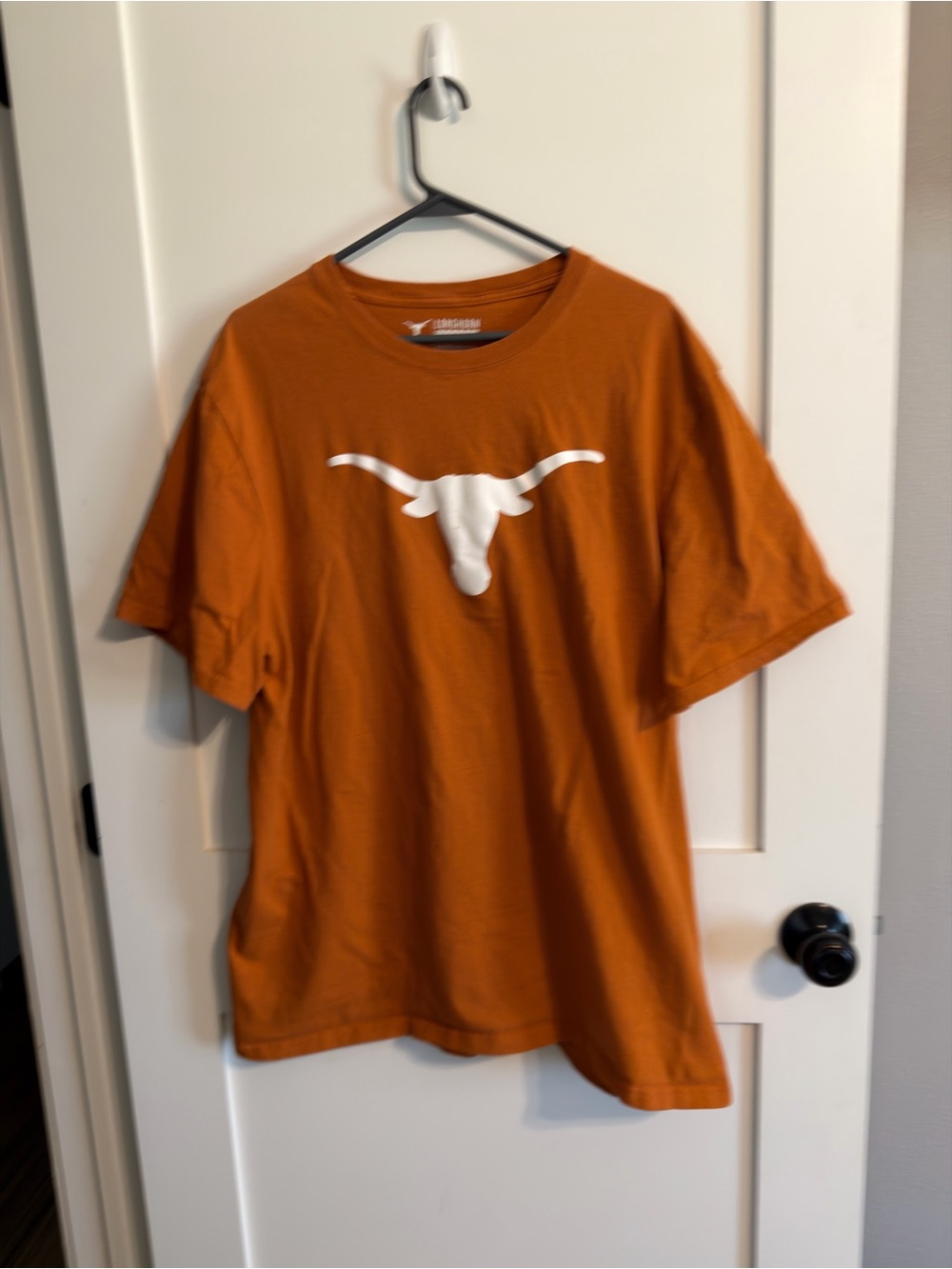 Men's Short Sleeve Texas Longhorn Logo Tee - Burnt Orange